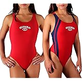 Adoretex Girl's/Women's Guard Wide Strap One Piece Swimsuit