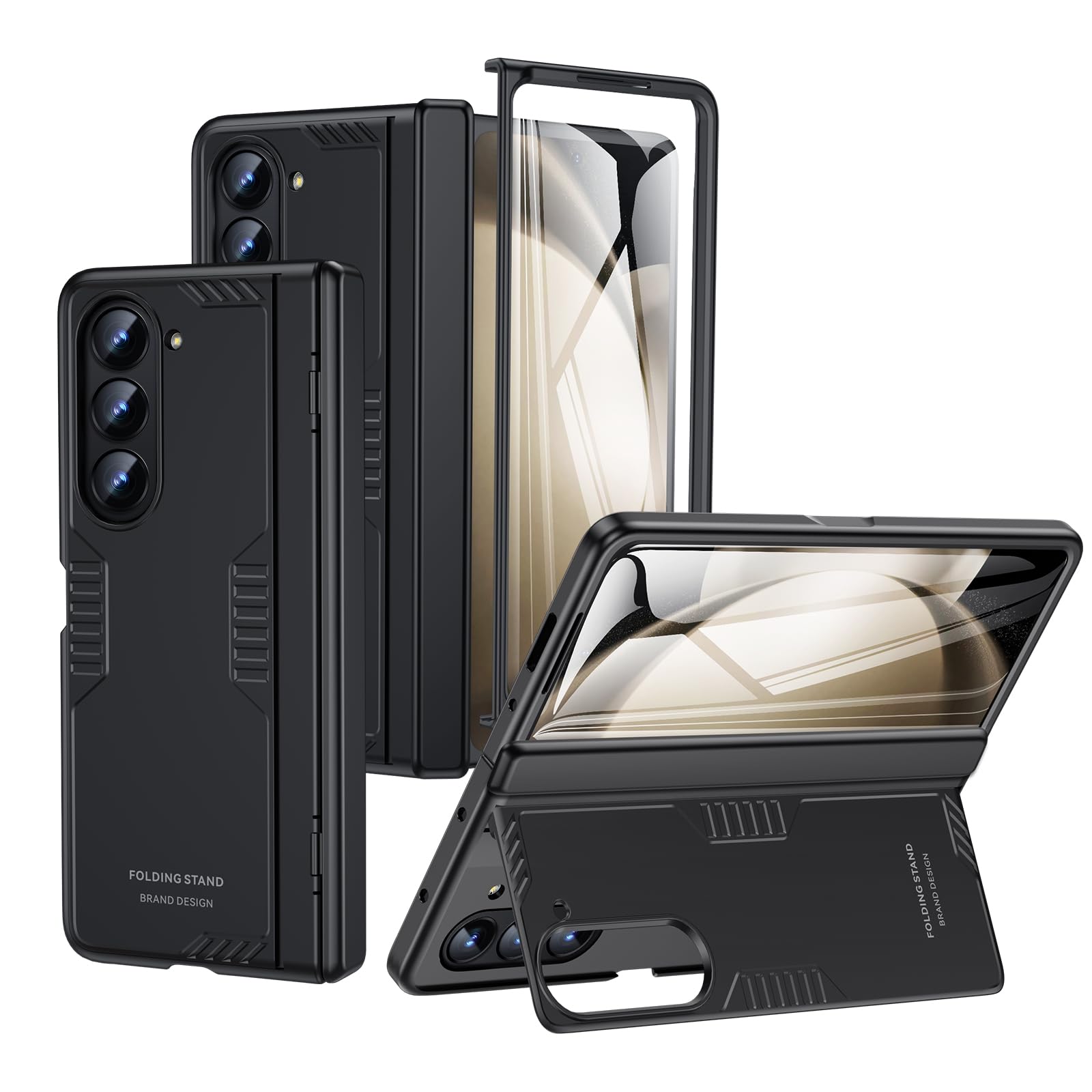 for Samsung Galaxy Z-Fold-5 Case: with Hidden