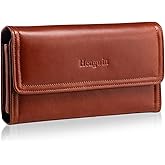 Hengwin Leather Phone Holster Fits for iPhone 17 Pro Max 16 Plus 15 Pro Max 13 Pro Max 12 Pro Max Samsung Galaxy S25 Edge S24 Ultra A15 A25 A54 Belt Case Magnetic Cell Phone Holder Belt Pouch (Brown)