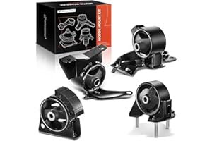 A-Premium 4PCS Engine Motor and Transmission Mount Compatible with Toyota Corolla 1993-1997 & Geo Prizm 1993-1997, L4 1.6L Au