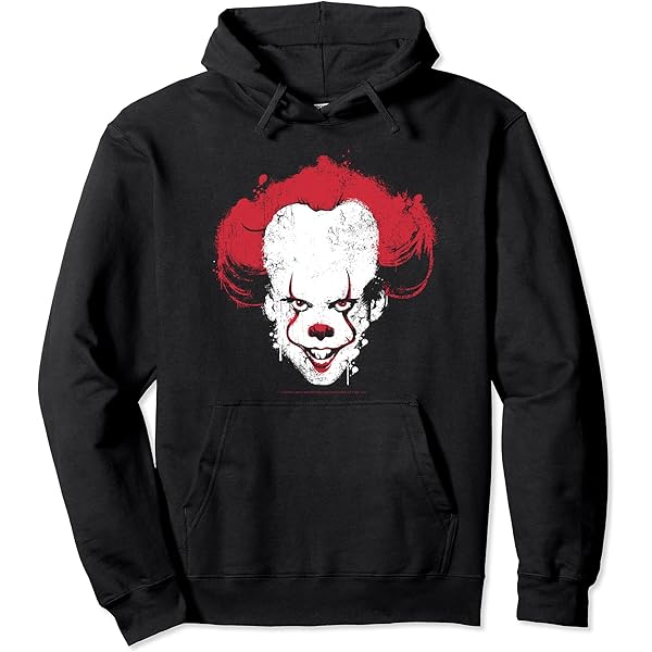 PENNYWISE パーカー XL Amazon.com: IT: Chapter Two Pennywise Big Face Paint Splatter