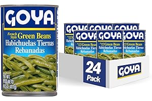Goya Foods French Style Green Beans, 14.5 Ounce (Pack of 24)
