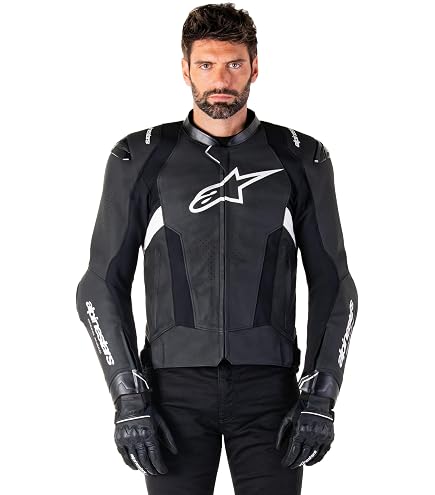 Amazon.com: Alpinestars Track V2 Leather Pants (50) (BLACK