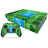 MightySkins Skin for Microsoft Xbox One X - Circuit