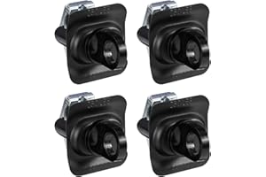ISSYAUTO Tie Down Anchors Compatible with 2014-2023 Silverado Sierra, 2015-2023 Colorado Canyon Truck Bed Cargo Tie Downs, 23146899, 4 Pack