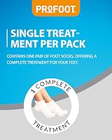 PROFOOT Moisturising Foot Mask 2 Pack Intensive Repair Tea Tree Vitamin E view 3
