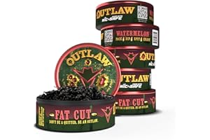 OUTLAW DIP COMPANY Outlaw Wild Watermelon NiC-Safe™ Fat Cut - 6 Pack - Tobacco & Nicotine Free Chew