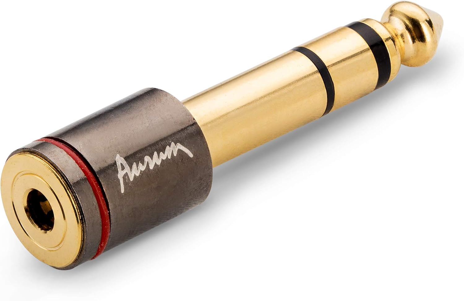 Aurum Cables 3-Pack 6.35mm Male to 3.5mm Female Stereo Adapter: Electronics