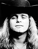 Ronnie Van Zant Poster 13x19" Black And White Print