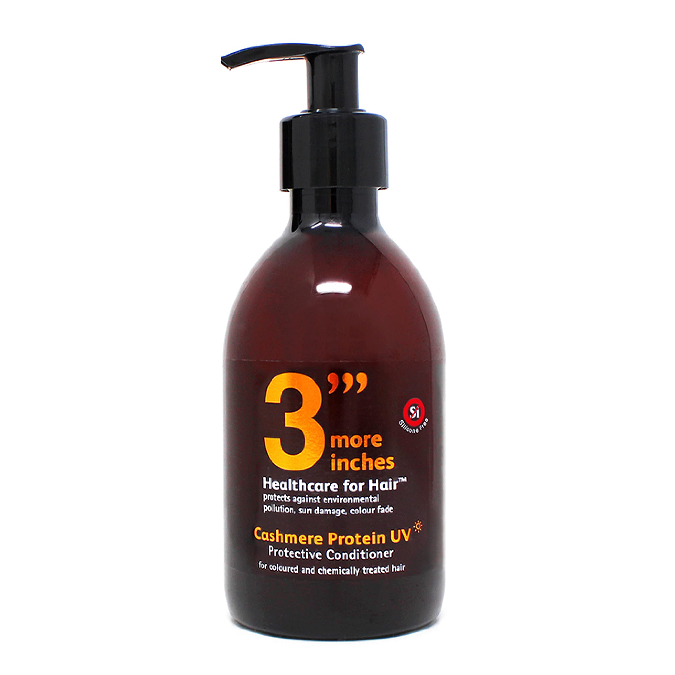 3'''More Inches Cashmere Protein UV Protective Conditioner 250ml - Restoring & Strengthening Conditioner - UV Hair Protection & Silicone Free - Hair Care by Michael Van Clarke