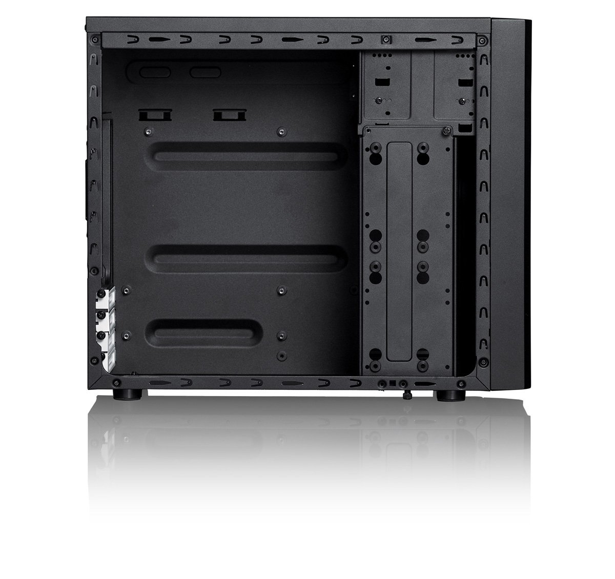 Fractal Design FD-CA-CORE-1000-USB3-BL Core 1000 USB 3.0 Micro-ATX/Mini-ITX-Hülle - Schwarz 4