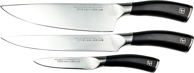 Equilibrium by Rockingham Forge Juego de cuchillos de cocina de 3 piezas — foto 1 de 5
