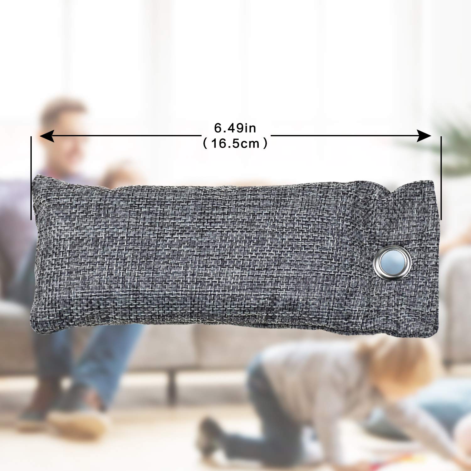 VITSCAN 24 Pack Bamboo Charcoal Bag for Shoes, Charcoal Bags for Home and Car