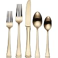 Lenox Portola, 3.40 LB, 20-Piece Flatware Set, Gold