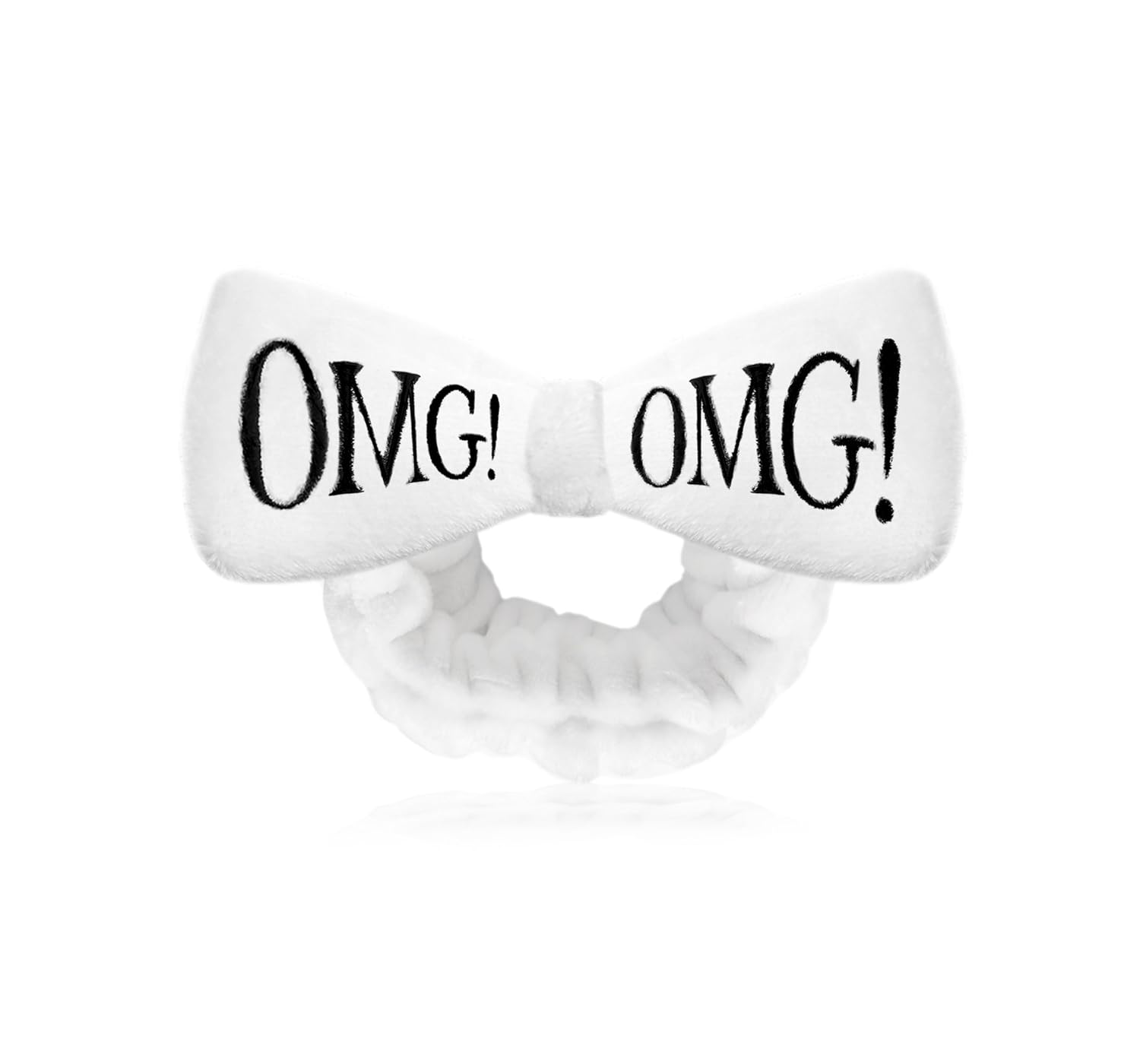 White Double Dare Omg Mega Hair Band White Fun Cute Cozy