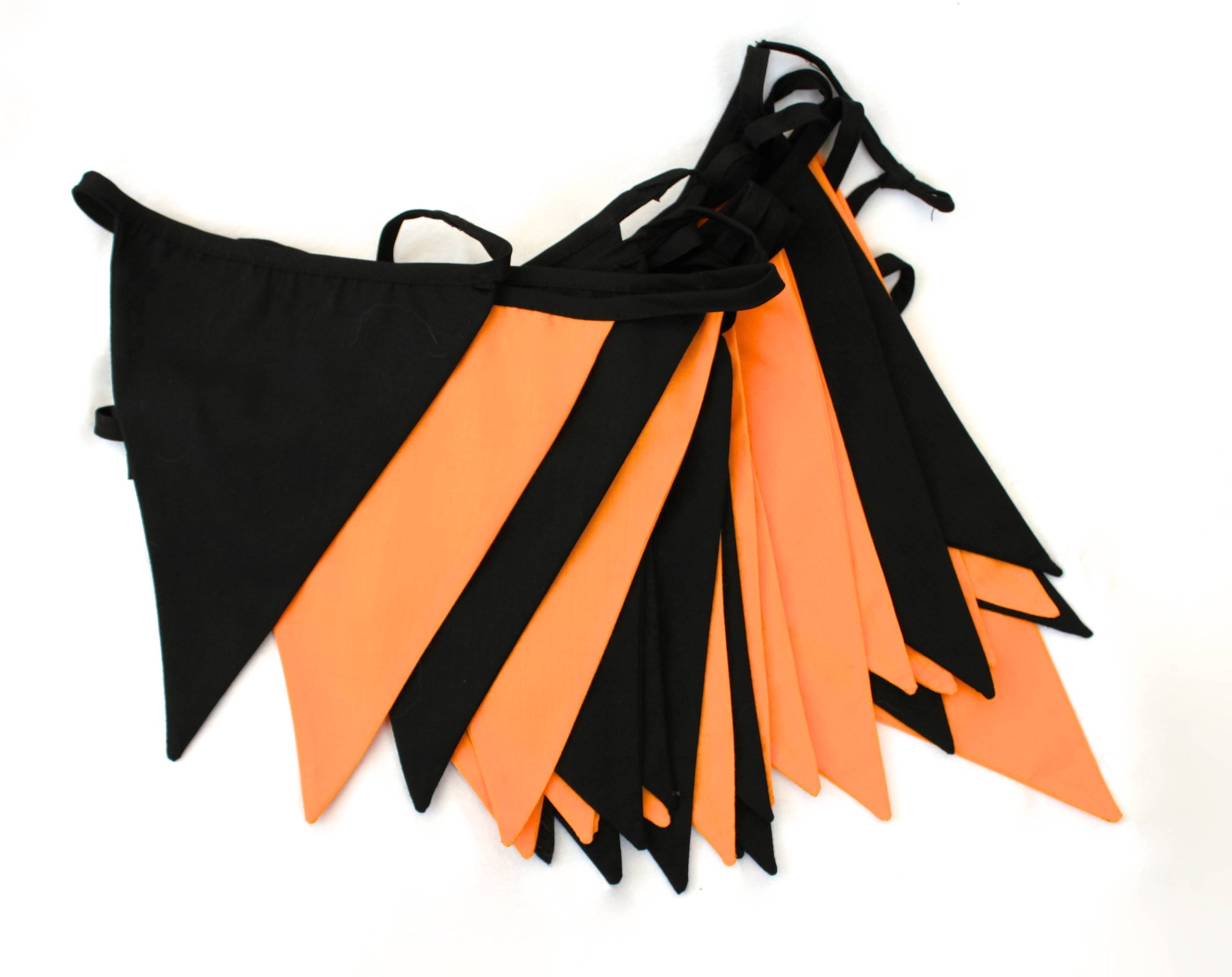 10m Halloween double sided fabric bunting