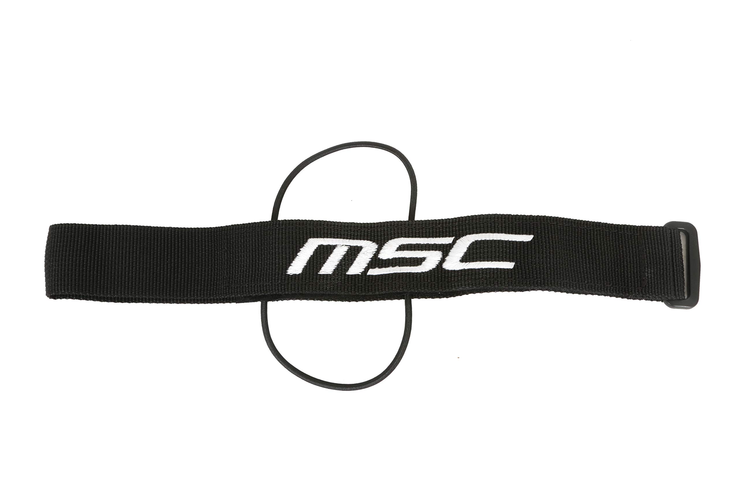 MSC Bikes MSCSTRAP Velcro Tape for Camera and Tool Holders, Adults, Unisex, Black, One Size
