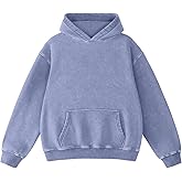 Hatant Oversized Hoodie Sweatshirts for Men Couples Heavyweight Hoodies Pullover Vintage Mens Acid Wash Sweaters Clothes 2026