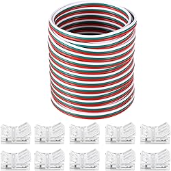 10 Packs Solderless LED Strip