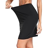 Sopesil Half Slips for Women Soft Underskirt Short Trim Above Knee Elegant Skirt Slip Size S-3XL