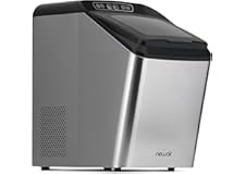 Newair Countertop Nugget Ice Maker | Up to 30lbs of Ice a Day - Restaurant Quality Ice in 10 Minutes | Self-Cleaning, Refilla