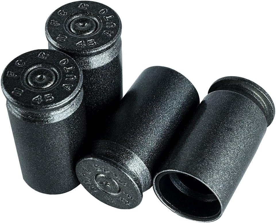 OPG3 Real Bullet Valve Stem Caps Set of 4 Custom Brass