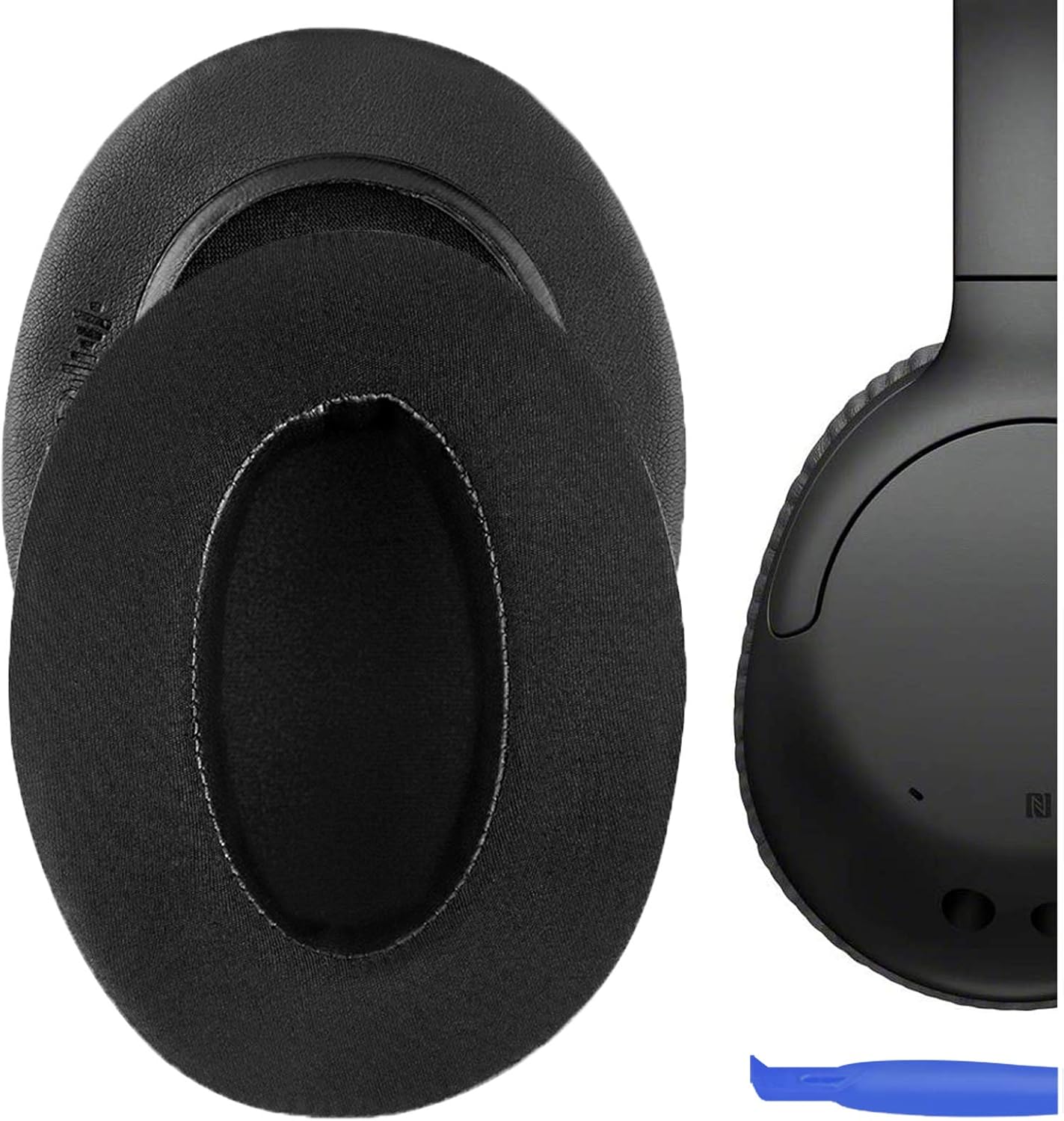 Geekria PRO Extra Thick Cooling Gel Replacement Ear Pads Compatible with Sony WH-CH700N, WH-CH710N, WH-CH720N Headphones