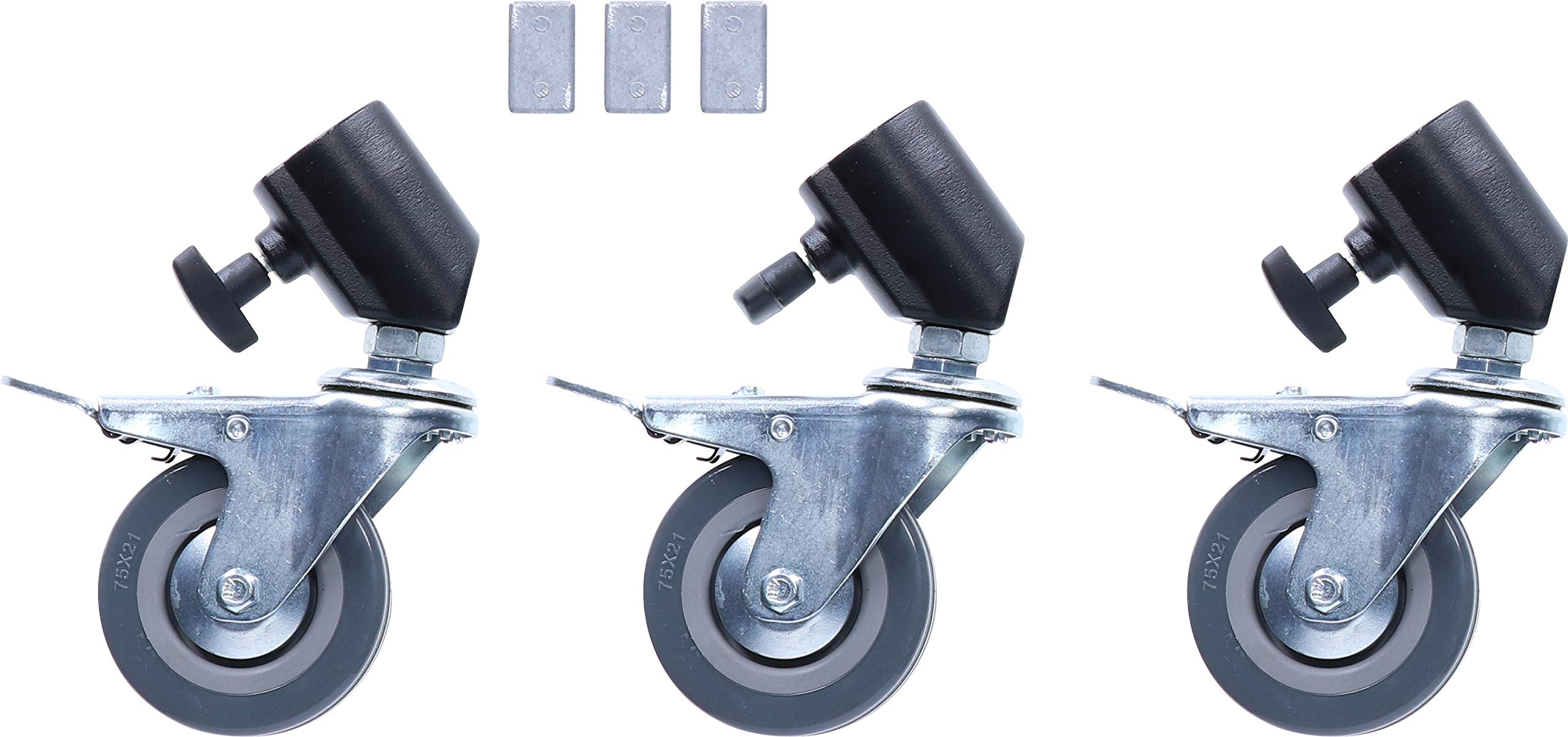 Rollei rollers for photo gallows tripod - Studio Flash gallows tripod easier moving for faster changing of lighting