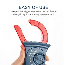 AstroAI Digital Clamp Meter 2000 Counts, Multimeter