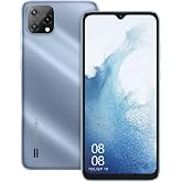 Blackview Unlocked Cell Phone A55, 4780mAh Battery, 4G LTE(Support AT&amp;T/Cricket/T-Mobile), 6.528" Incell Display, 3+16GB, 8MP Dual Camera Unlocked Android Phones, 3 Card Slots, Face ID, GPS, Black