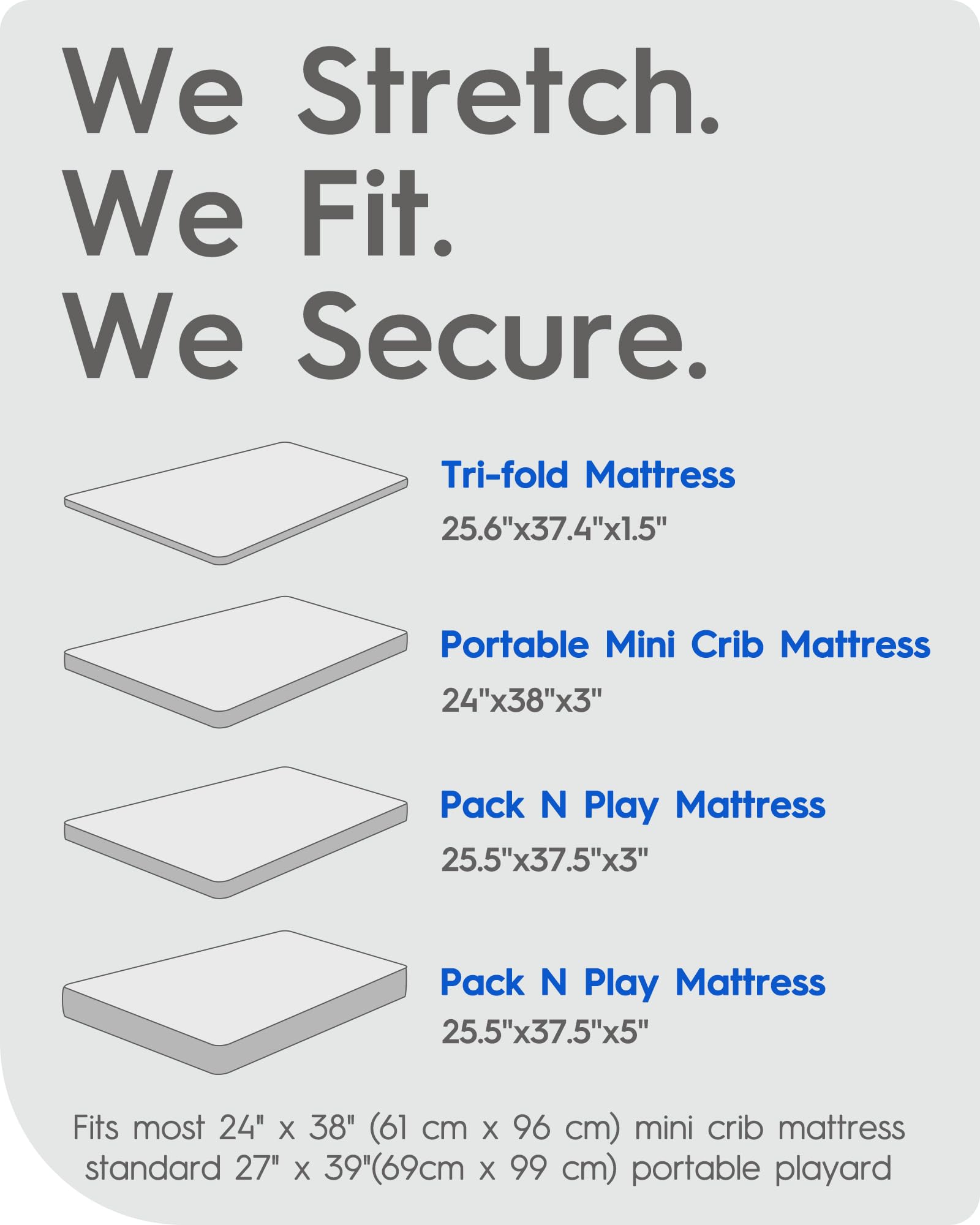 TotBasic CloudLike Soft Pack N Play Sheets Compatible with Graco