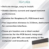 Youmile 10x 40 Pin Female Stacking Header 2x20 0.1" Pitch Tall for Raspberry Pi view 5