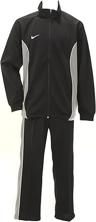 Amazon Co Jp Nike ナイキ メンズ ジャージ上下セット 010ブラック マットシルバー Xl スポーツ アウトドア