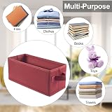 UENTIP CD Storage Boxes Pack of 2 30/60/165 Capacity Red view 5