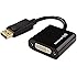 Cable Matters Gold Plated Active DisplayPort to DVI Male to Female Adapter - Eyefinity Compatible