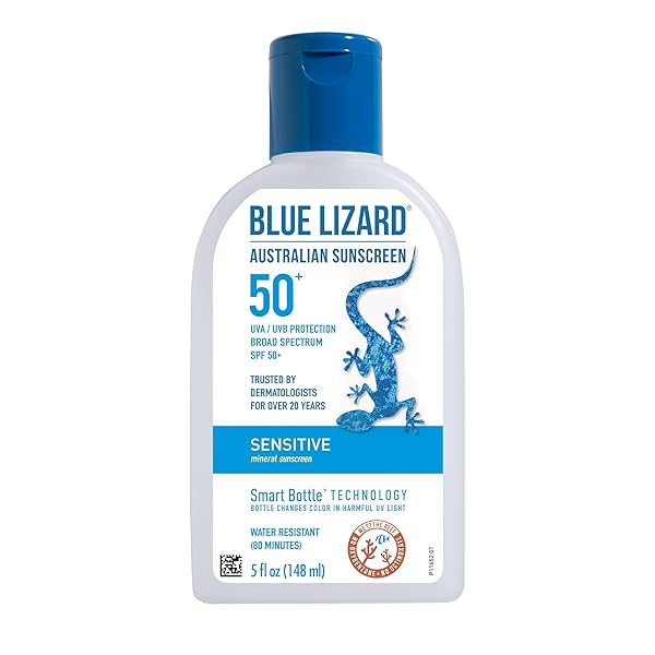 BLUE LIZARD SENSITIVE MINERAL SUNSCREEN WITH ZINC OXIDE,...
