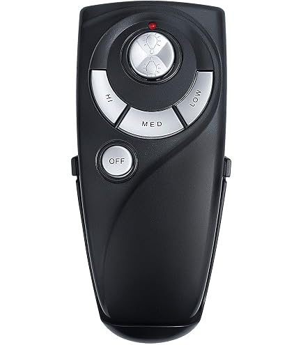 thumbnail interactive-video image 1 of Merwry 3-Speed Ceiling Fan Remote Control – Wireless, Black – Replacement – 1-Pack 1 of 4