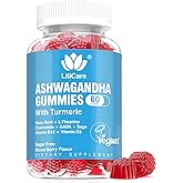 EnvyDeal Ashwagandha Gummies, 2000mg Organic Ashwa Root Extract Supplement for Women & Men - 60 Count - Ashwagandha Blend Gummies Combination Supplements
