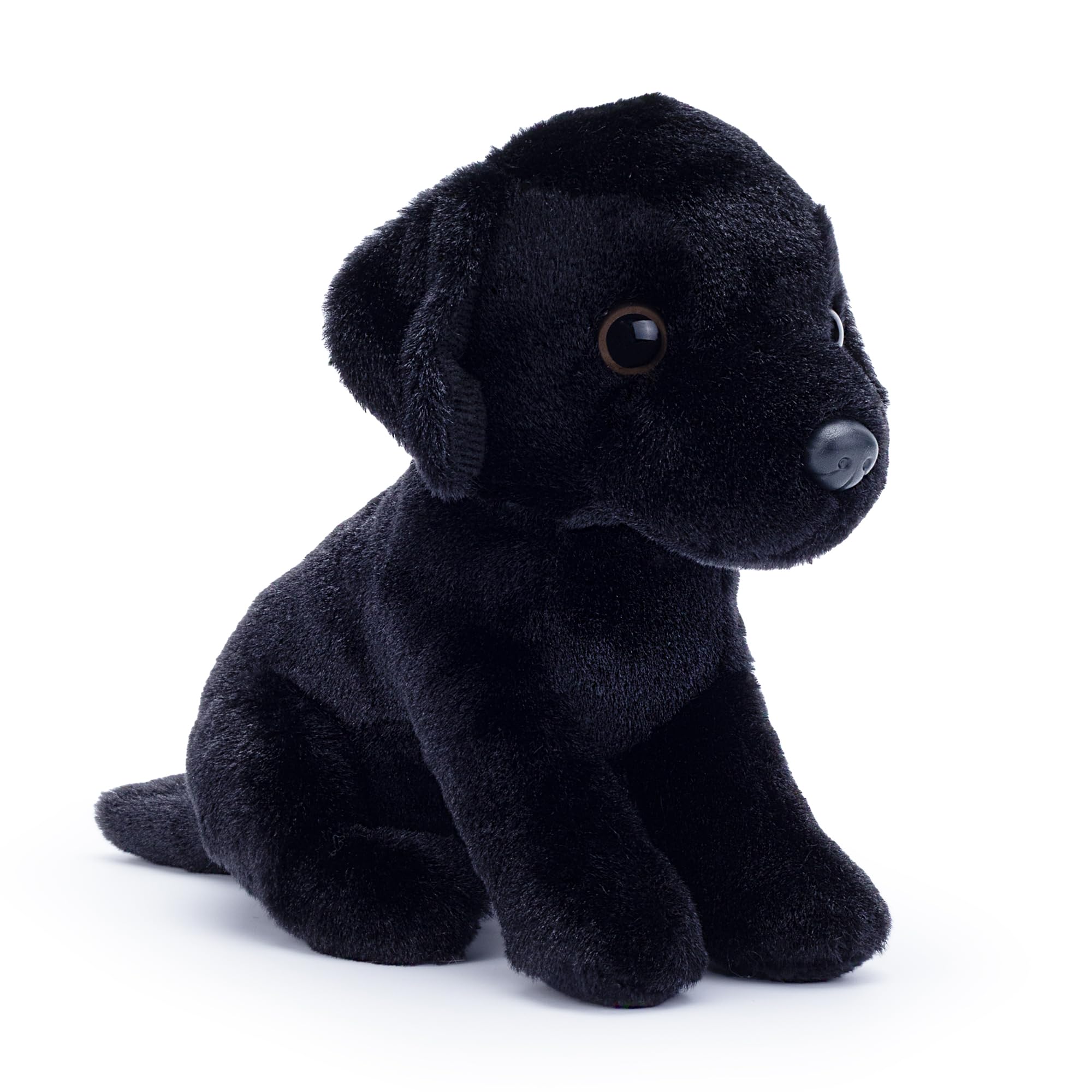 Zappi Co Palm Pups Black Labrador Dog Plush Toy (15cm) - Black Lab - Soft, Cuddly, 100% Recycled - Faithful Canine Companion — image 1