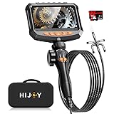Hijoy Articulating Borescope Camera with Light