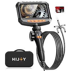 Hijoy Articulating Borescope Camera with Light