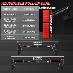 LADER Pull Up Bar for Doorway, Strength Training