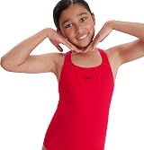 Speedo Girls Eco Endurance+ Medalist Swimsuit Chlorine Resistant 50% Recycled view 5