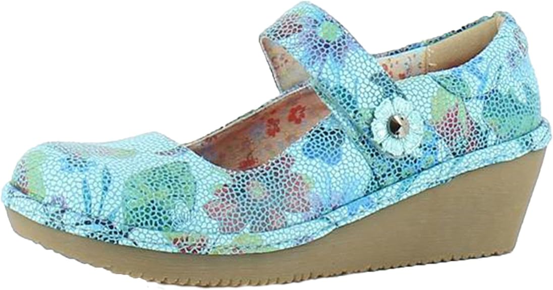 Heavenly Feet Babka Blue Shoes UK8 / EU42, Blue Amazon