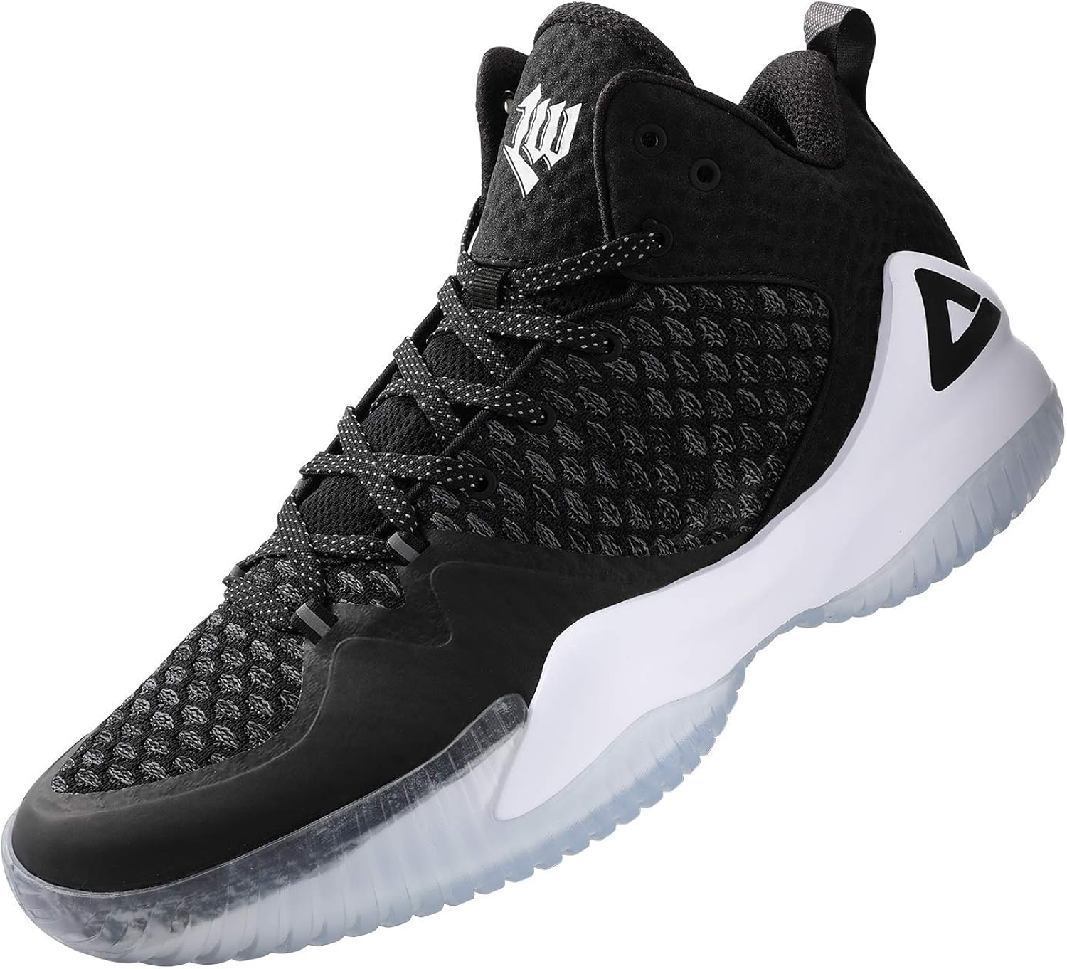  | PEAK High Top Mens Basketball Shoes Lou Williams Streetball Master Breathable Non Slip Outdoor Sneakers Cushioning Workout Shoes for Fitness | Basketball