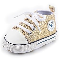 KKIIDDSS Unisex Baby Girls Boys Canvas High-top