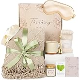 Christmas Self Care Spa Gifts for Women, Thinking Of You Gifts For Women, Get Well Soon Gift Baskets, Condolences Basket For Loss, Feel Better, Relaxation, Sympathy, After Surgery Gift