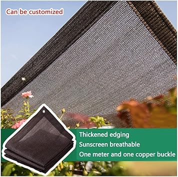 Algfree Sonnensegel Rechteck Sonnenschutz Schutz For Garten Balkon Terrasse Sonnendach Hdpe Uv Schutz Sonnenschutz Garten Balkon Und Terrasse Color Brown Size 4x5m Amazon De Kuche Haushalt