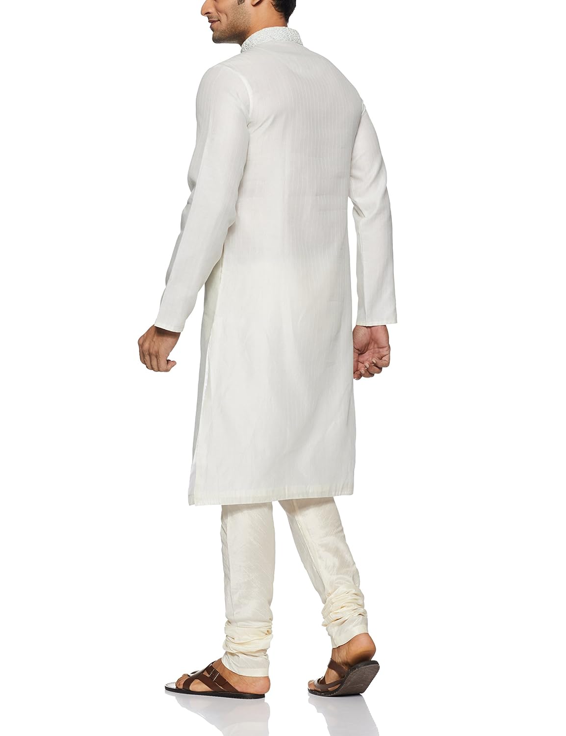 manu men's silk kurta pyjama
