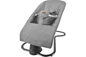 KIDSVIEW Baby Bouncer, 2 in 1 Baby Bouncer for Infants, Portable Baby Bouncer Seat & Infant to Toddler, Comfortable Bouncer for Babies 0-6 Months with Music and Vibrations